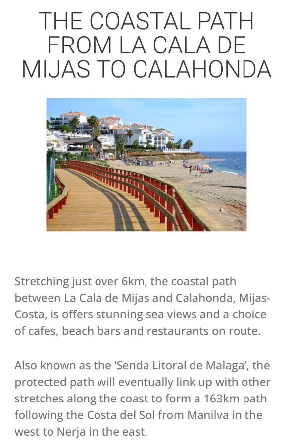 Apartamento Miraflores Beach - Sea Front - Luxury Mijas Exterior foto